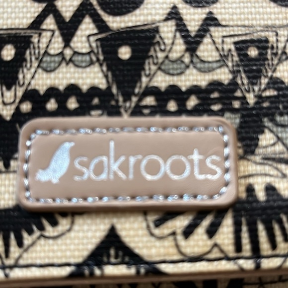 Sakroots Black & White Crossbody - Picture 11 of 11